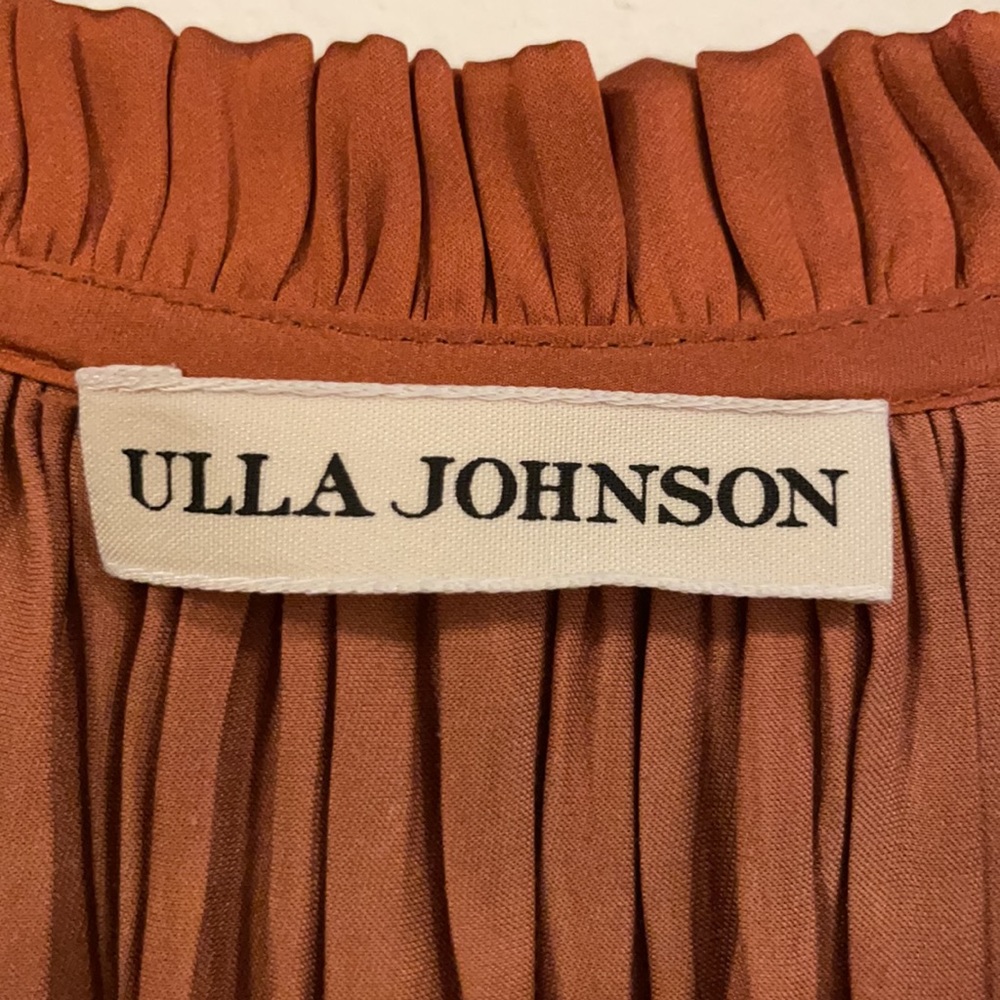 Ulla Johnson Size 0 Top, Flutter Cap Sleeve, Colo… - image 3